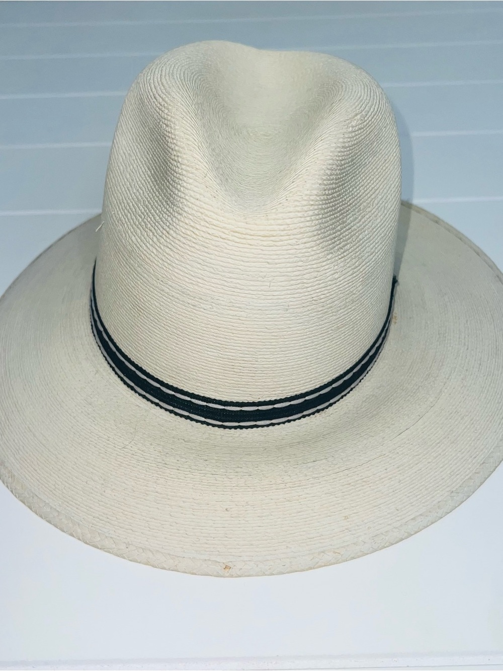 FidePal Sahuayo Michoacan Genuine Palm Leaf Mexican Cowboy Hat Size 56 / 7